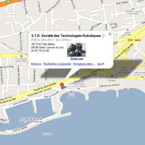 Plan d'accés Mappy