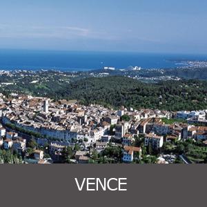 Appartements et villas à vendre à Vence