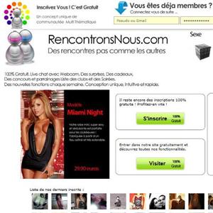 Site de rencontres en CMS